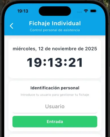 App Registro de Horas